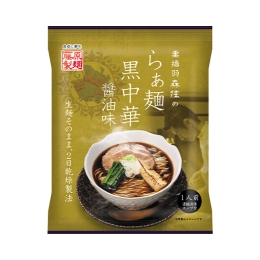 千葉 黒揚羽森住のらぁ麺 黒中華 醤油味